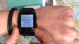 Unboxing and Demo of the New UX U Watch Smartwatch for IOS & Android - with Heartrate Monitor!