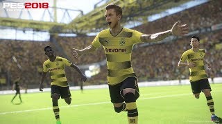 PES 2018 DEMO|GAMEPLAY|SIGNAL IDUNA PARK