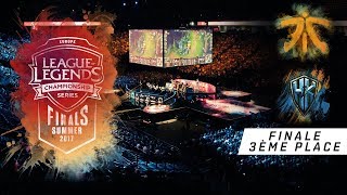 Fnatic vs H2k - LCS EU Summer Playoffs 2017 - Petite Finale - League Of Legends