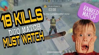 [AWM]MASTER|| DUO MATCH ||18 Kills|| Best Gameplay||Free Fire||- GK GAMER--free fire (ios,android)