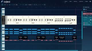 Odesi tutorial - Daft Punk - One More Time (Chords, Melody and Bassline)