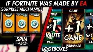 IF FORTNITE WAS MADE BY EA 2