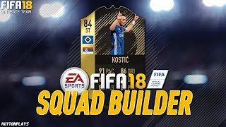 FIFA 18 Squad Builder - HIS STATS ARE A LIE! CHEAP 160K TEAM! w/ SIF Kostic | 84 Kostic!