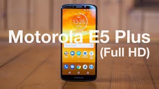 Motorola E5 Plus - Full HD видео