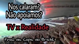 Torcida do Flamengo dando um show na final da Copa do Brasil 2017