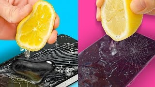Trying 40 FUN PHONE LIFE HACKS THAT ARE ACTUALLY BRILLIANT by 5 Minute Crafts