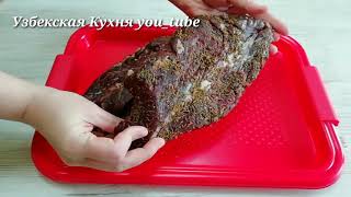 БЕРЕМ МЯСО И ПОСУШИМ! Как Приготовить Настоящие Нарын! Сытные Вкусный УЗБЕКСКАЯ КУХНЯ