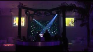 COKELUXE EVENTOS - ESTRUTURA X COM CIRCULO CENTRAL