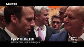 Emmanuel MACRON : INTERVIEW EXCLUSIVE à Francfort sur TV5MONDE