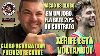 NAÇÃO EM OTO PATAMAR! GLOBO PERDE QUEDA DE BRAÇO COM O MENGÃO! Xerife Rodrigo Caio está voltando!