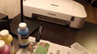Заправка картриджа для принтера Canon Pixma IP 2840
