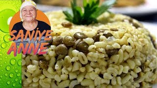 Yeşil Mercimekli Bulgur Pilavı (Zeytinyağlı)