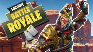 Fortnite Battle Royale Gameplay German - Legendary Wukong Skin