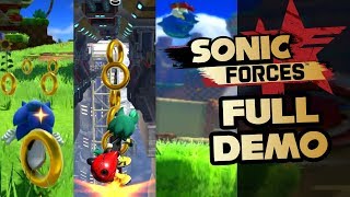 Sonic Forces - Full Demo Playthrough & Thoughts