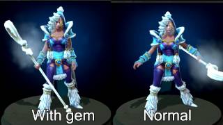 Impatient Maiden - Dota2 Crystal Maiden's kinetic gem effect video