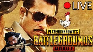PUBG MOBILE INDIA LIVE STREAM : CUSTOM SERVER - HUMKO KHANI HAI, HUMKO CHICKEN KHANI HAI !!