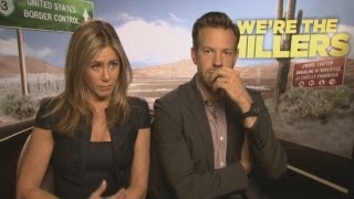 Hilarious video: Jennifer Aniston plays penis pictionary during We're The Millers interview!
