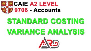 A Level - Standard Costing - Concepts | Urdu / Hindi