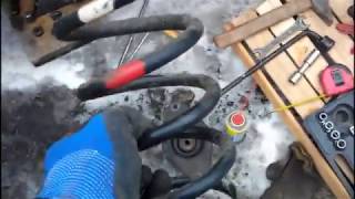 Замена задних пружин.Стоит ли ставить KAYABA.Отзыв.Пыльники RBI.NISSAN Almera N16