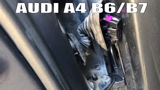 AUDI A4 B6 B7 РЕМОНТ ЖГУТА ПРОВОДКИ | НЕ РАБОТАЕТ СТЕКЛОПОДЪЕМНИК ВОДИТЕЛЬСКОЙ ДВЕРИ