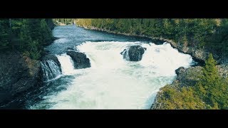 Штурм водопада Хамсаринского | Путешествие на водометных лодка по реке Хамсара, республика Тыва