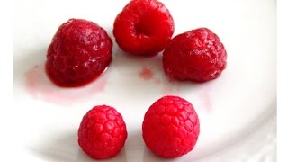 Малина из холодного фарфора полимерной глины, очень простой МК