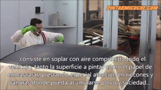 TUTORIAL 11: Limpieza previa pintado (PINTARMICOCHE.COM)