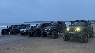Нива против Jeep rubicon, жесткая финалочка