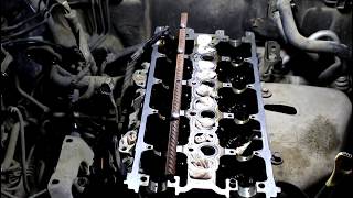 Mitsubishi Pajero iO 4G93 Мицубиси Паджеро ИО 1999 года Замена маслосъемных колпачков  3часть