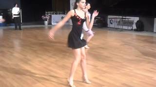 Skopje Open 2012 SAMBA final LATIN SOLO - Simona Lazova I place