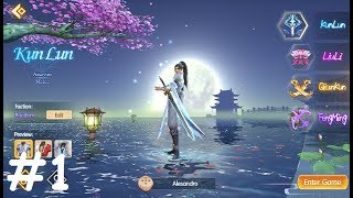 Script of Eternity #1 Gameplay Первый взгляд Обзор Летсплей (Android,APK) Игра за KunLun