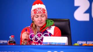 Дарья Домрачева олимпийская чемпионка Сочи 2014