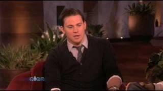 Ellen's Lap Dance from Channing Tatum!(02/10/10)