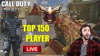 NEW FAVORITE WEAPON! TOP 150 LEADERBOARD Live Gameplay in COD Mobile