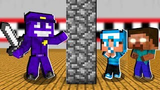 ФИОЛЕТОВЫЙ ЧЕЛОВЕК ХОЧЕТ УБИТЬ РЕБЕНКА ХЕРОБРИНА! PURPLE GUY FNAF УБИЙЦА! Ужас #5 MINECRAFT сериал