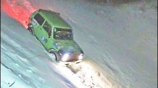 Покорение карстовой воронки. Jeep Cherokee, Grand Cherokee, Нивы, УАЗ Патриот.