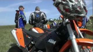 Genghis Khan KTM Enduro Trail Motorcycle Tour in Mongolia