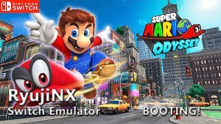 RyujiNX (Switch Emulator) | Super Mario Odyssey (Booting)