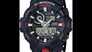 Настройка часов Casio G-shock GA-700-1A [5522]