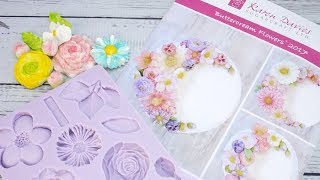 How To Make Sugar Flowers Using The Karen Davies Buttercream Flowers Mould