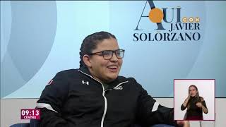 Aquí con Javier Solórzano - Naomi Somellera Mandujano (08/01/2020)