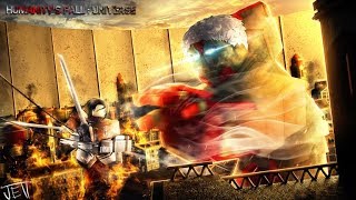 RKING TITAN ON ROBLOX | Attack On Titan: Downfall