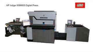 HP Indigo WS6600 Digital Press from Lego