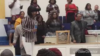 Le'andria Johnson "How Excellent Is Thy Name", "Happy Birthday", "Jesus" @ Mt. Calvary Word Of Faith