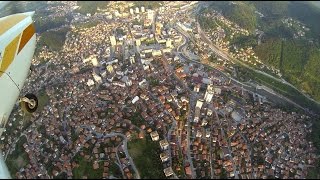 Aero Klub Užice: Let avionom sa aerodroma Ponikve preko Užica do Požege i nazad