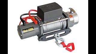 Electric winch 6000 lbs. Электрическая лебёдка на Ниву. Ревизия  лебёдки перед установкой.
