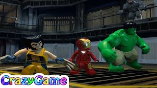 Lego Marvel Super Heroes 4 - Hulk, Ironman, Wolverine vs Sabertooth & Abomination