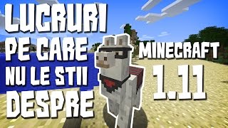 Lucrurile pe care nu le stii despre Minecraft 1.11!