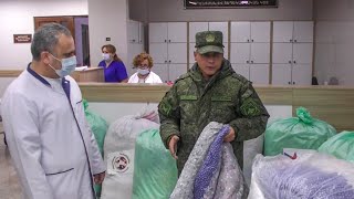 Гуманитарная акция российских миротворцев в Нагорном Карабахе