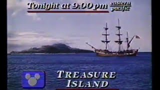 3/21/1986 Disney Channel Promos "Tresure Island" "Flubber"